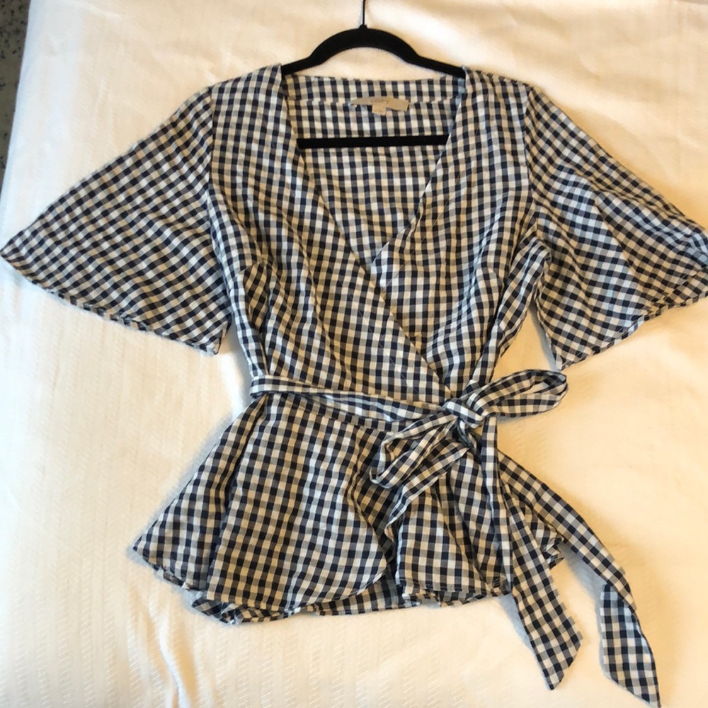 LOFT Wrap-Front Top